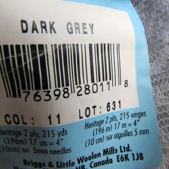 lot 3 sks Briggs & Little Heritage 100% Wool Yarn 2-ply,113g each - Picture 4 of 4